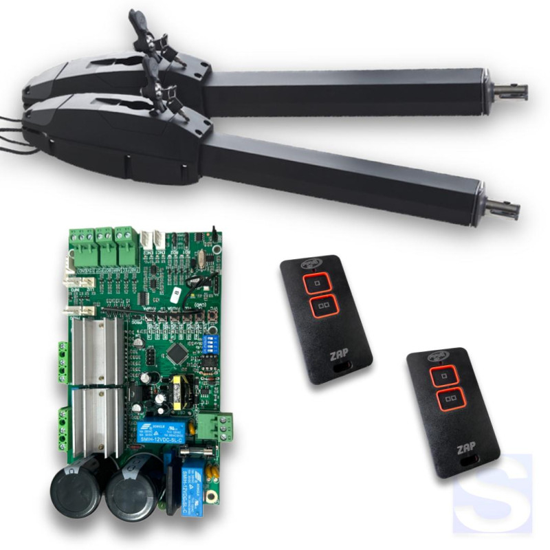 Kit batiente PPA Pivo SK Mega doble hoja, capacidad hasta 4,5mts cada una, 300 kg, apertura 90º en 16 segundos, 60 ciclos por ho Kit batiente PPA Pivo SK Mega doble hoja, capacidad hasta 4,5mts cada una, 300 kg, apertura 90º en 16 segundos, 60 ciclos por ho