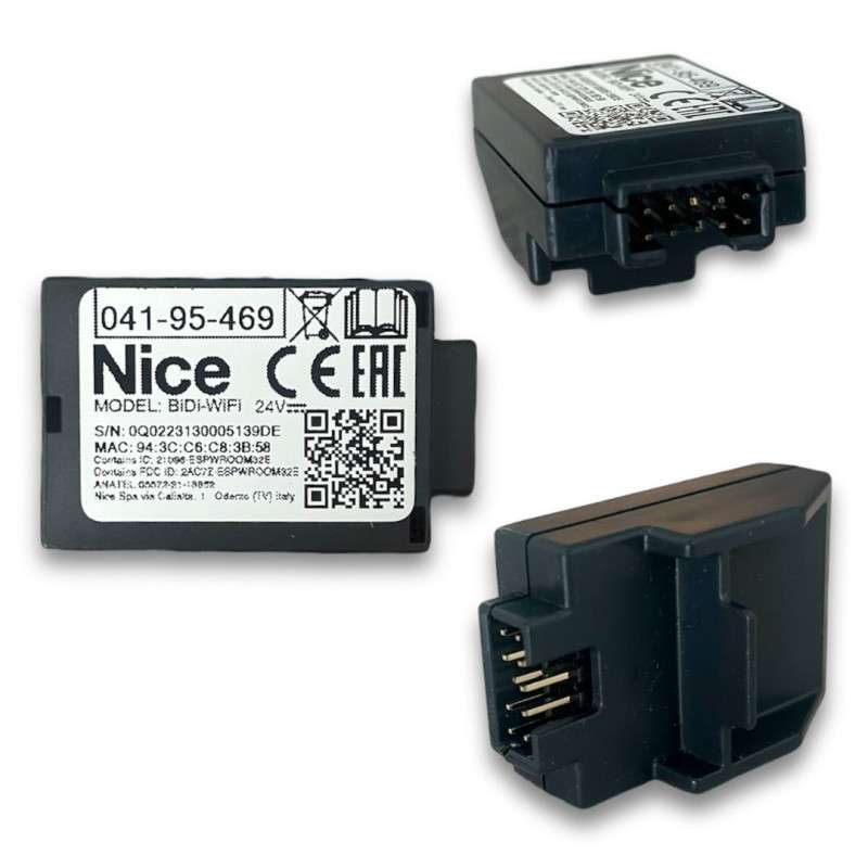 Modulo BiDi-WiFi, interfaz de programación de bolsillo para centrales electrónicas Nice, origen italiano, garantia 6 meses por f