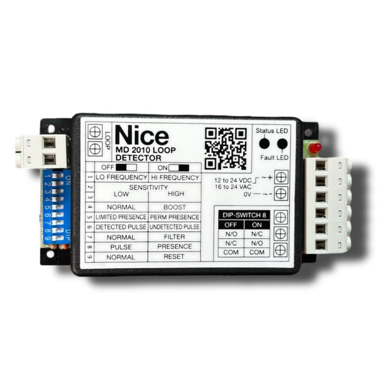 Sensor loop magnético et-system, detector de masa modelo md2010, alimentación 12-24 ac/dc. este equipo interpreta la señal elect