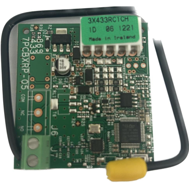 Radio receptor marca Genius, modelo 433 RC, con frecuencia de 433 Mhz de un solo canal, para ser utilizada con controles de la m Radio receptor marca Genius, modelo 433 RC, con frecuencia de 433 Mhz de un solo canal, para ser utilizada con controles de la m