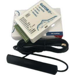 GSM modelo Gator 4G, para apertura de portón a través de llamado telefónico, capacidad 997 usuarios, administración a través de 