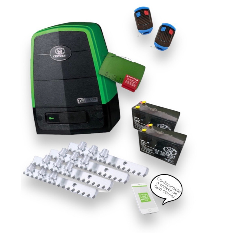 Kit D10 TURBO SMART Centurion , capacidad 1000 kg de arrastre, 750 ciclos diarios, hasta 45 mts por minuto, receptor incorporado Kit D10 TURBO SMART Centurion , capacidad 1000 kg de arrastre, 750 ciclos diarios, hasta 45 mts por minuto, receptor incorporado