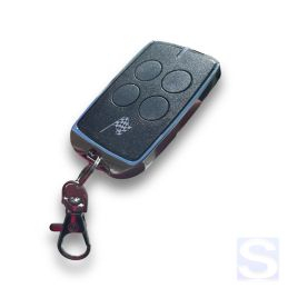 Control remoto PrimaPort de 4 canales, rolling code, programable, alcance estimado en servicio: 30 m (100 m en condiciones optim
